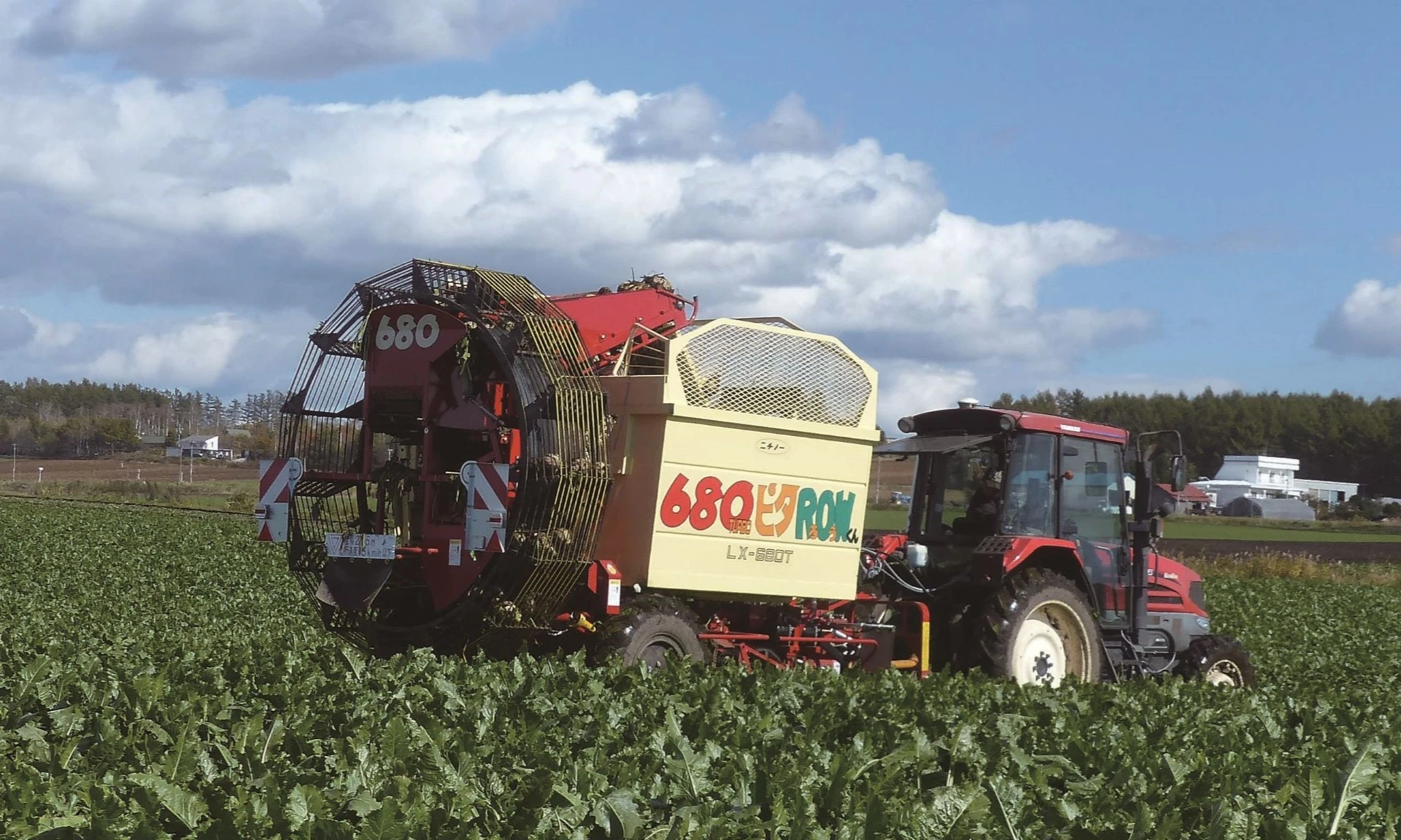 日農機製工　シェア9割超の農機「ビートハーベスタ」で北の大地の大規模農業を支える
