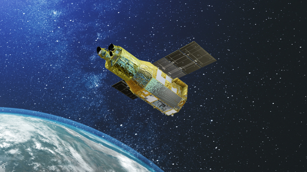 X線分光撮像衛星　“XRISM”<br/>提供：JAXA