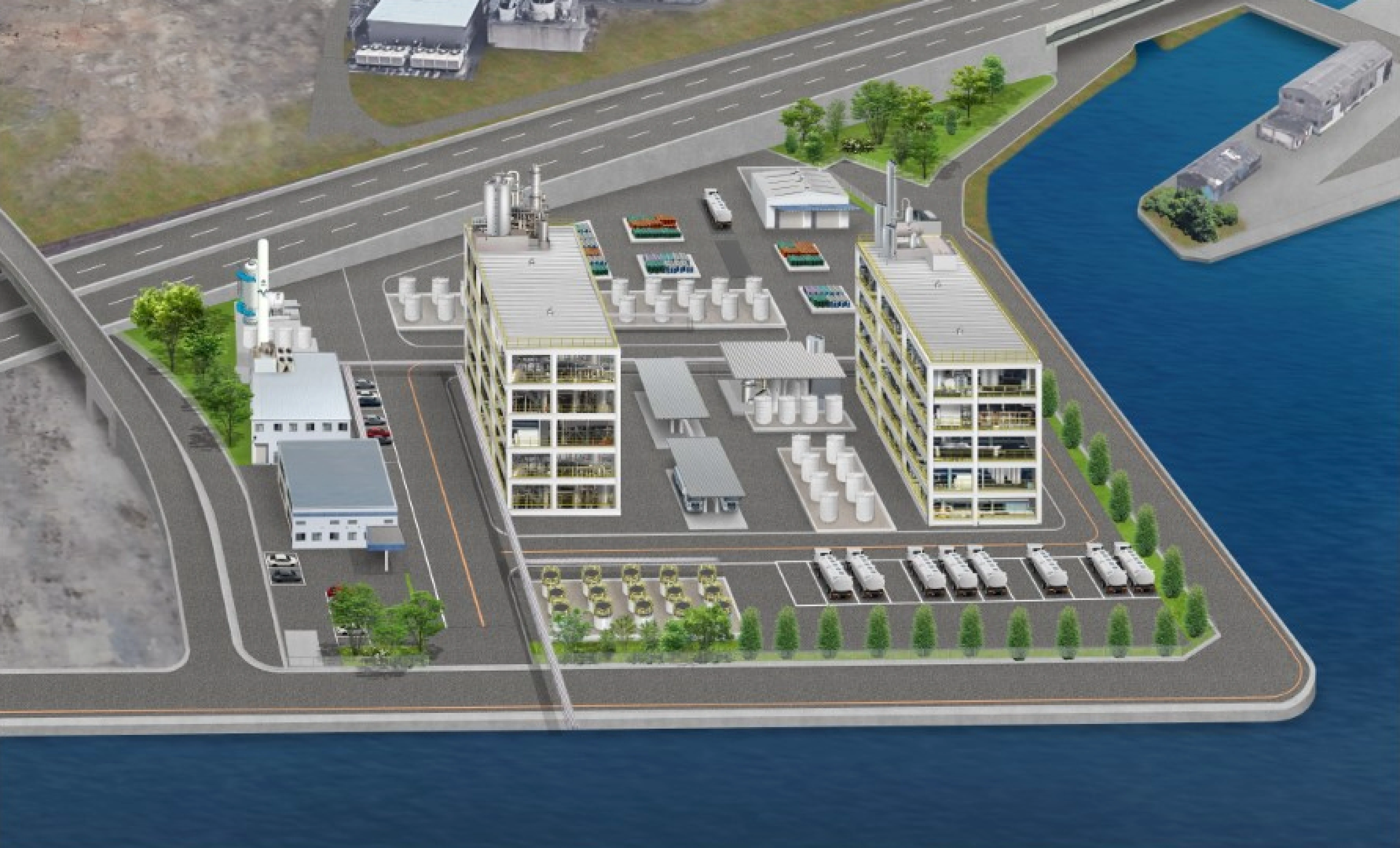 新工場完成予定図